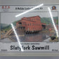 BTS 28300 HO Slatyfork Sawmill Limited Edition Laser-Cut Model Building Kit