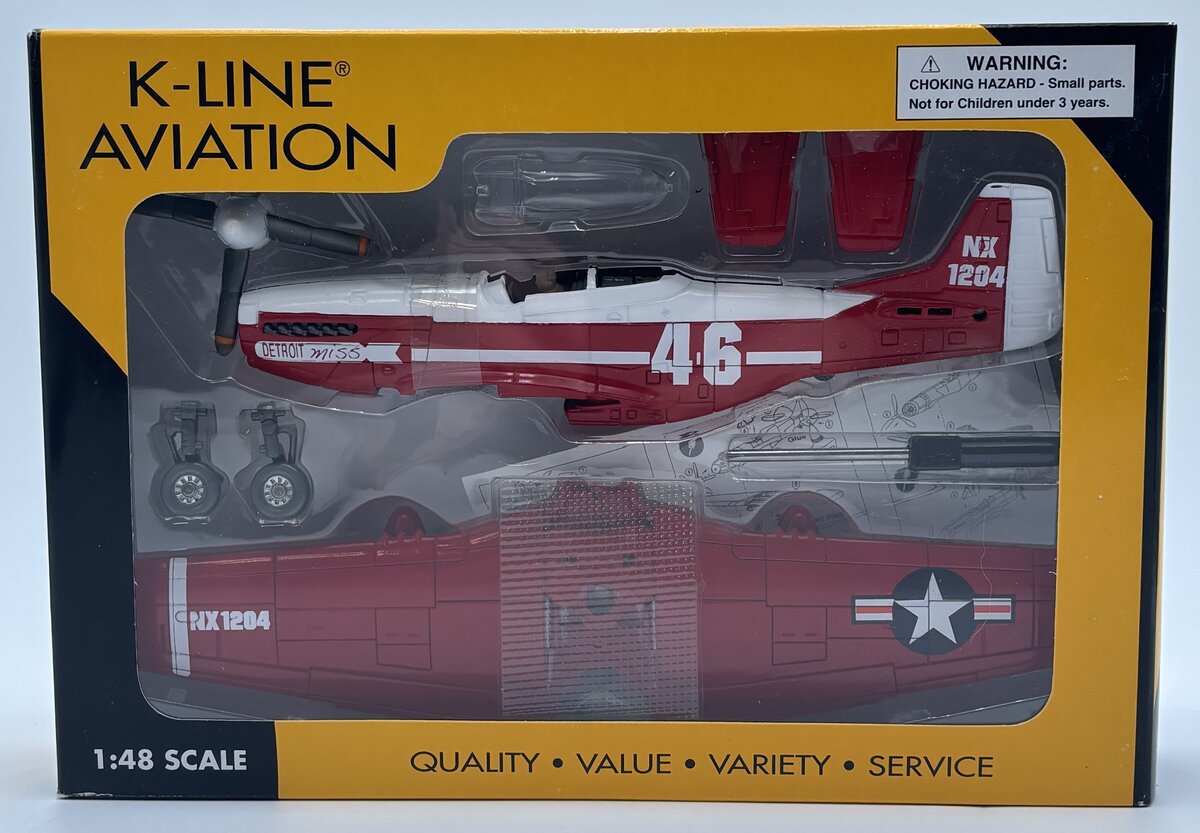K-Line K-40224 1:48 P51 Army Air Corps Fighter Plane Model Kit