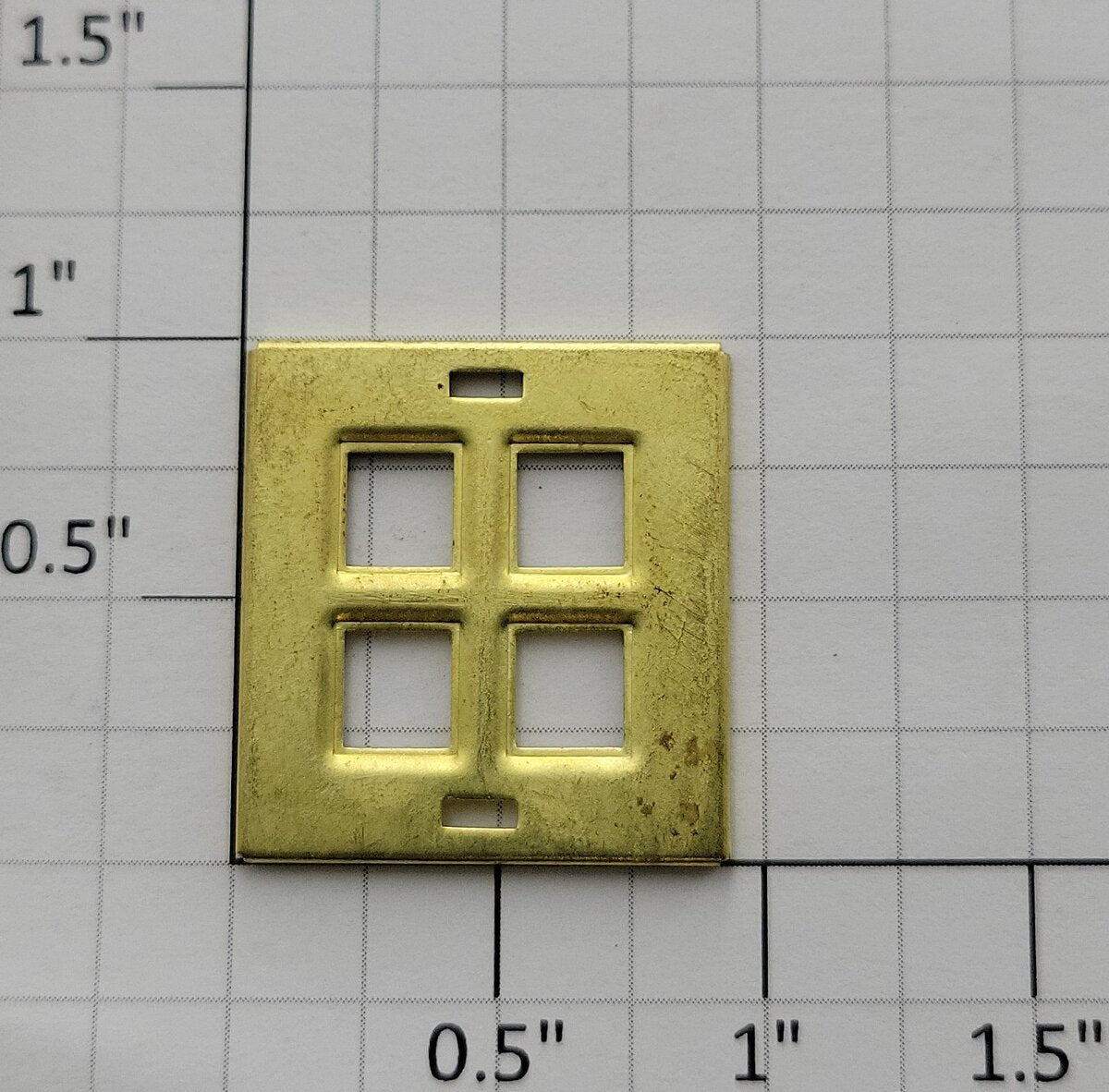 Lionel 817-6 Brass Caboose Window