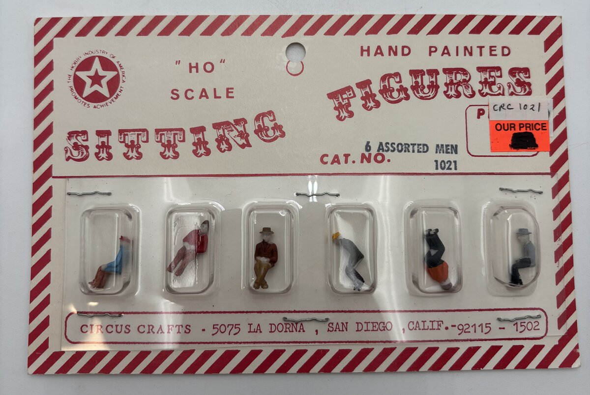 Circus Craft 1021 HO Assorted Men (Set of 6)
