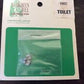 Evergreen Hill 637 HO Toilet (Pack of 2)