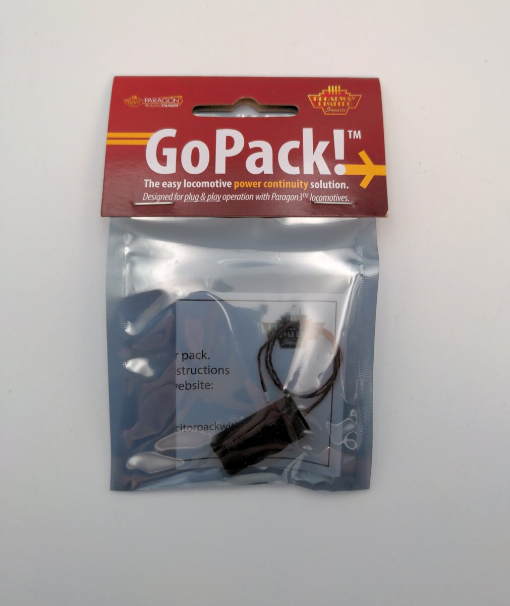 Broadway Limited 1682 HO GoPack! Power Continuity Capacitor Pack with Plug