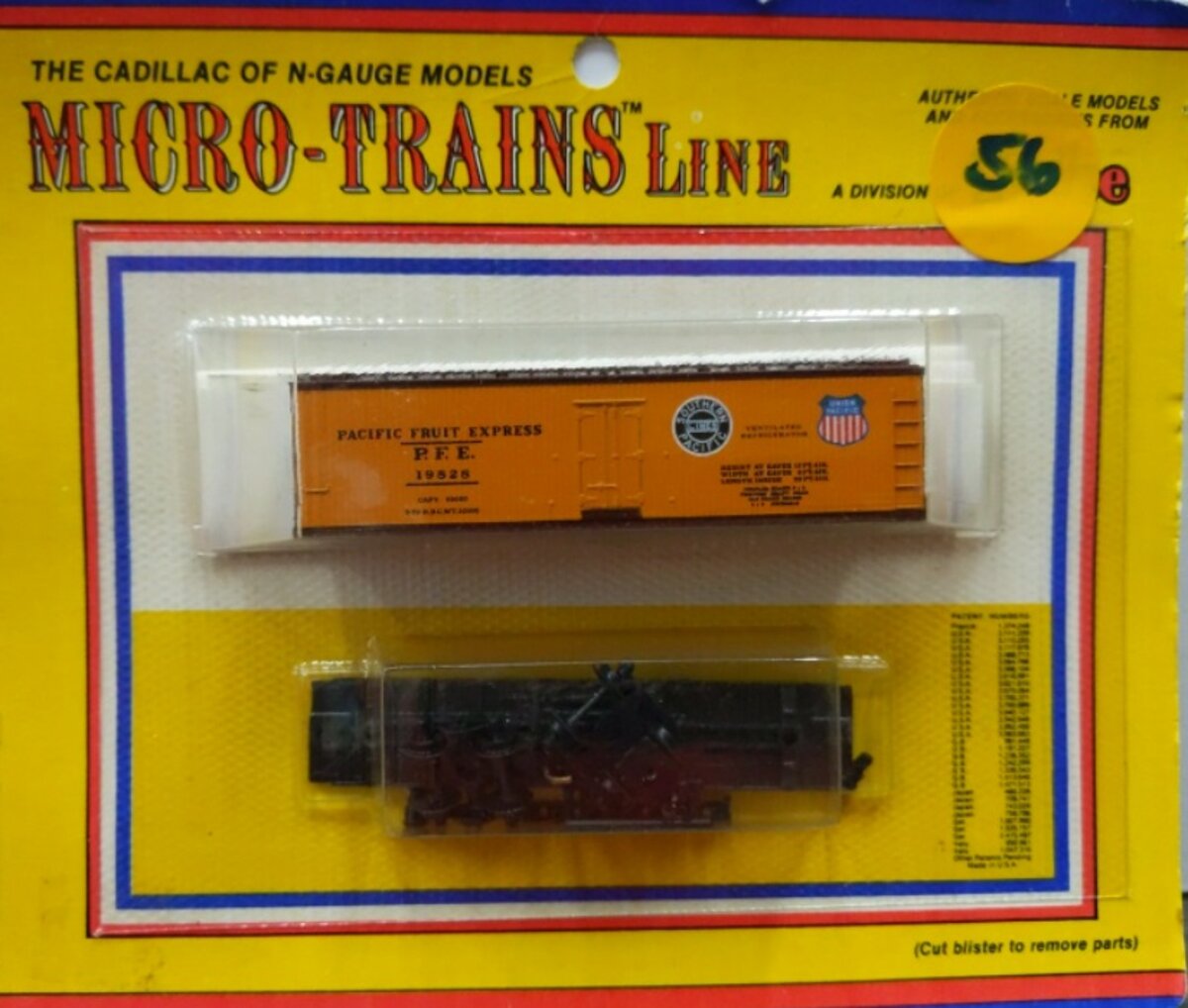 Micro-Trains 04900100 N Meyer Kornblum 40' Double Sheathed Wood Reefer #119 Kit