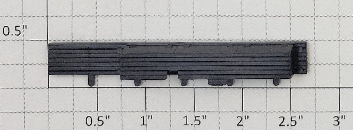 Athearn 12914 HO Black Work Caboose Tool Box