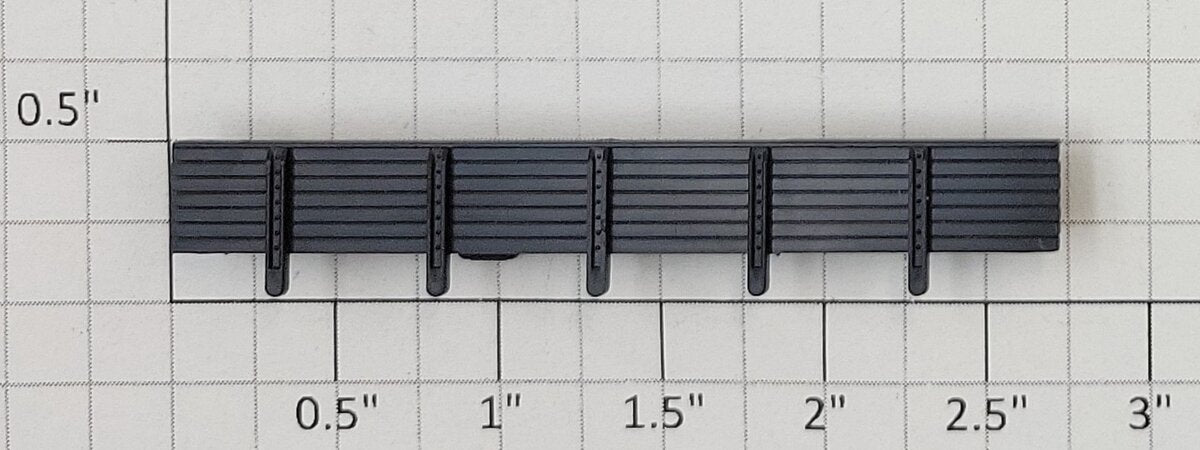 Athearn 12914 HO Black Work Caboose Tool Box