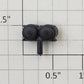 Athearn 10536 HO GP-7 Black Air Tank