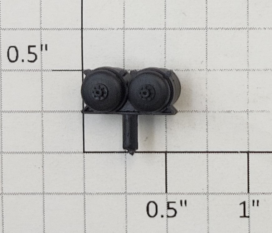 Athearn 10536 HO GP-7 Black Air Tank