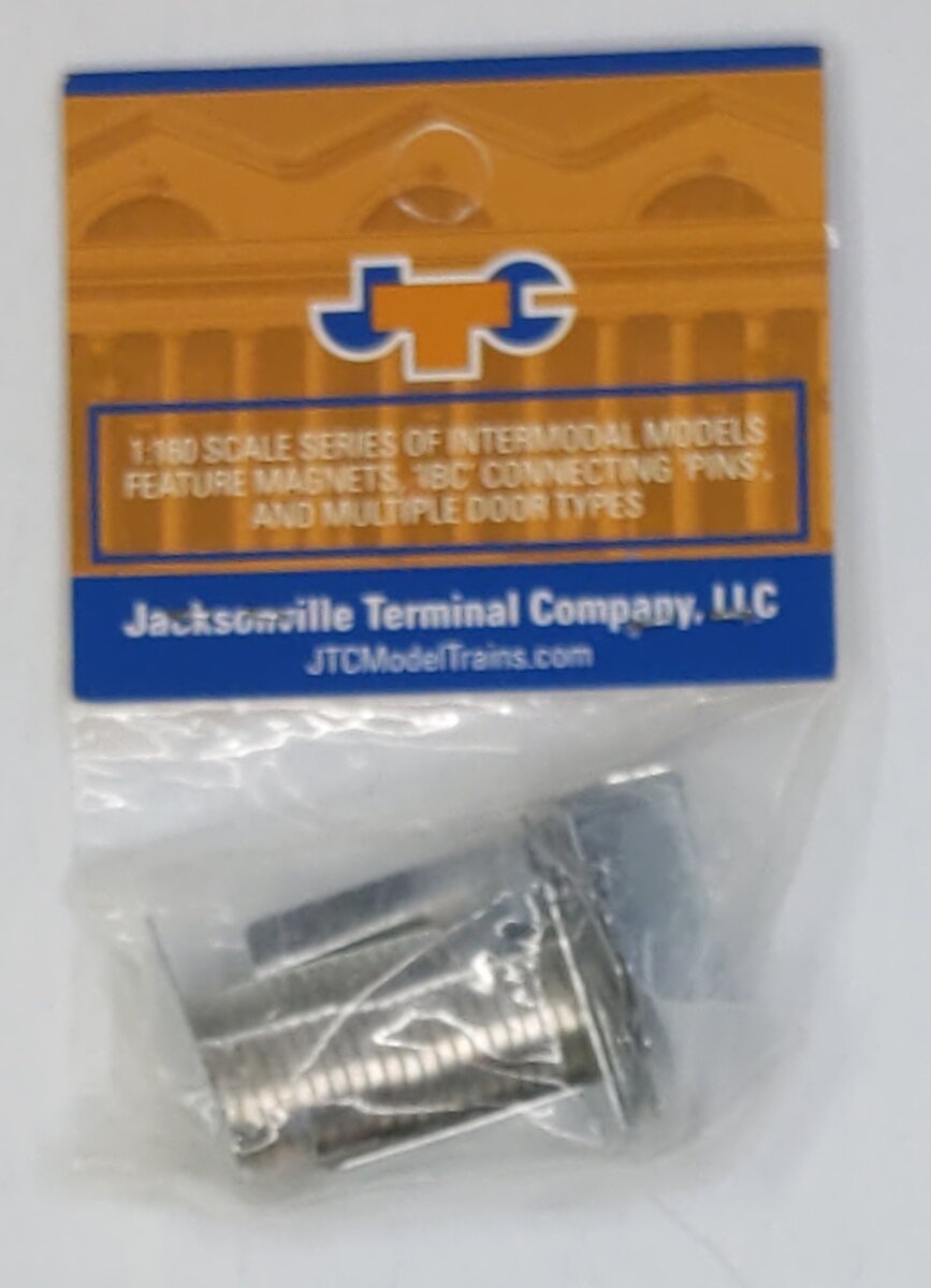 JTC Model Trains 115110 Magnets and Plates (Pack of 20)