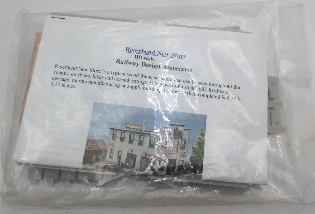 Railway Design Associates HO Building Kit Riverbend News Store