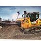 NZG 1010 1:50 Scale Yellow/White Liebherr PR736 G8 Crawler Dozer Tractor Diecast