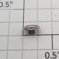 Lionel AM-89 3/16" D x 3/32" L Nickel Lamp Socket Eyelet