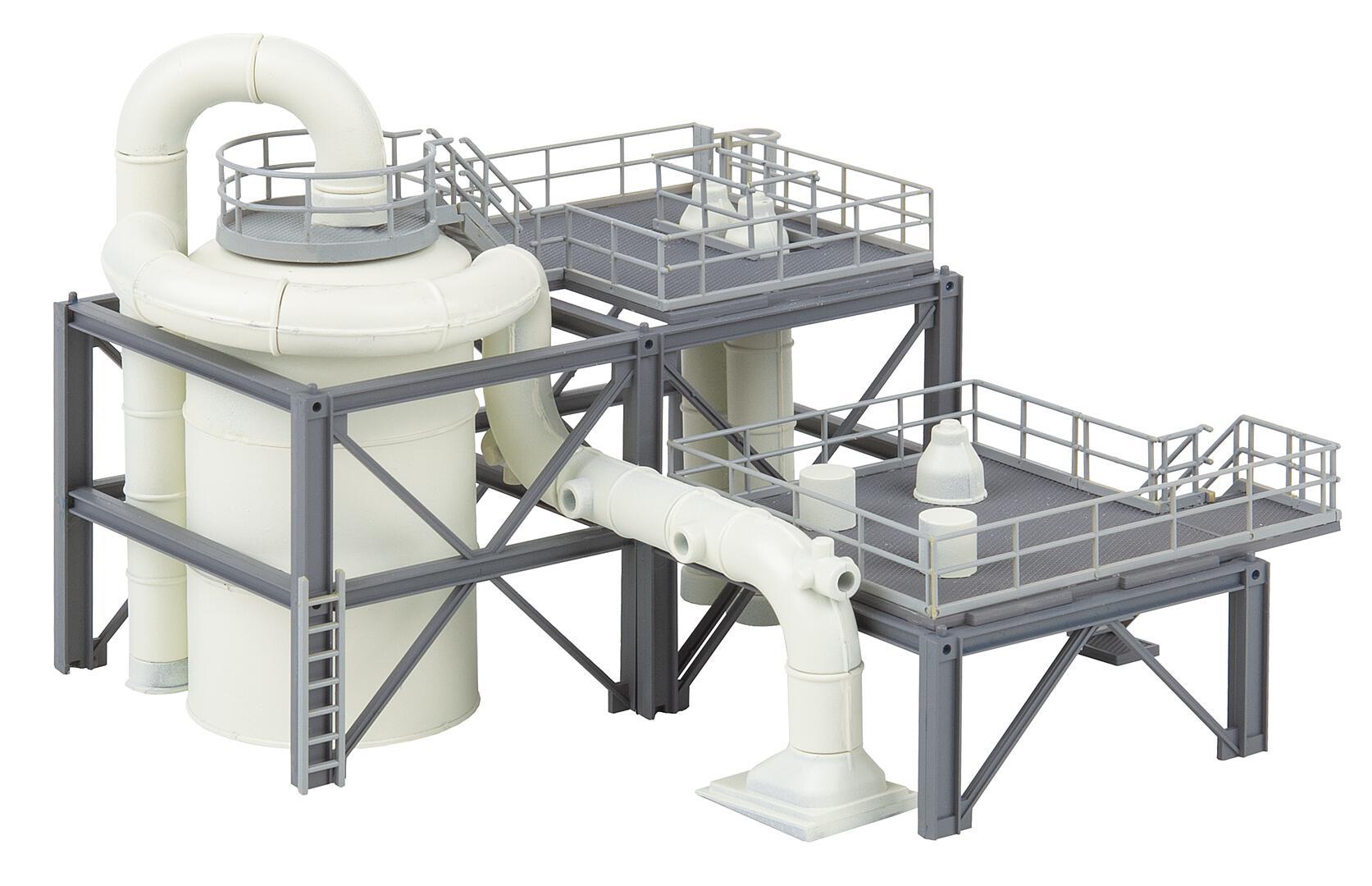 Faller 130179 HO Steel Structure of Apparatuses with Pipes Building Kit