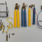Acme 619-26 assorted acetylene tanks with Carrier