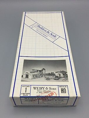 Builders-in-Scale 1 HO/HOn3 Weiry & Sons Well Drilling & Irrigation Company Kit LN/Box