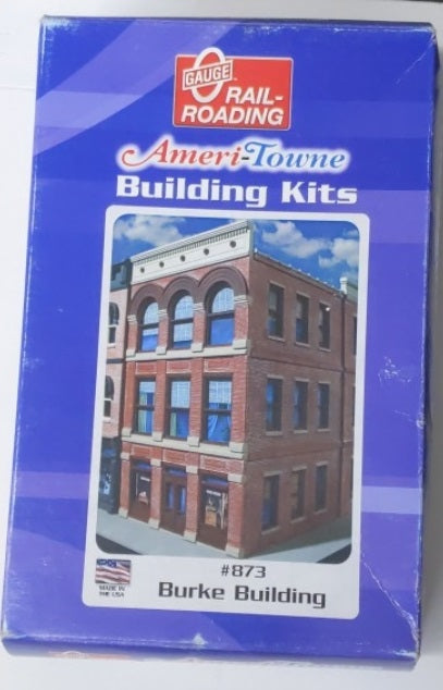 Ameri-Towne 873 O Gauge Burke Building Commercial Building Kit