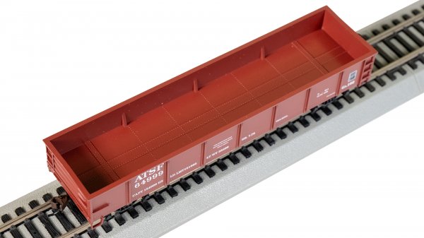 Bachmann 17217 HO Atchison, Topeka and Santa Fe 40' Gondola #64999
