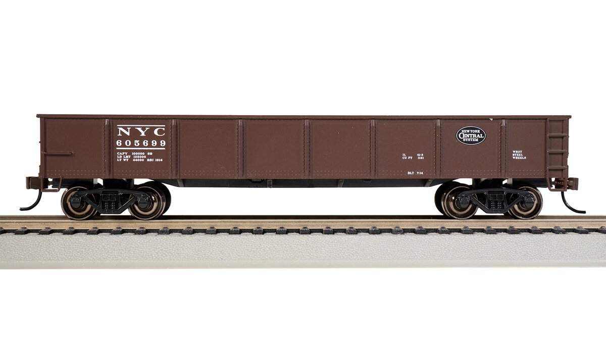 Bachmann 17219 HO New York Central 40' Gondola #605699