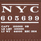 Bachmann 17219 HO New York Central 40' Gondola #605699