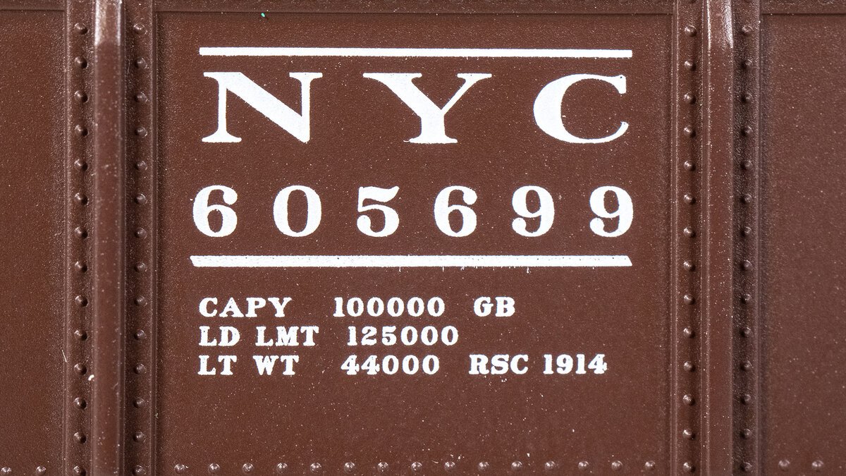 Bachmann 17219 HO New York Central 40' Gondola #605699