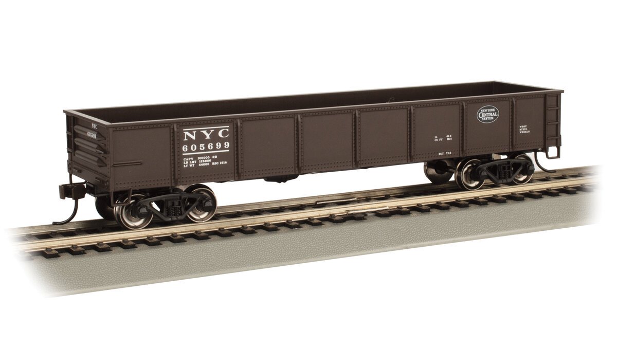 Bachmann 17219 HO New York Central 40' Gondola #605699