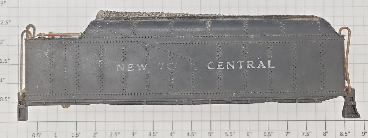 American Flyer PA9312 Diecast New York Central Tender Shell Missing Lettering