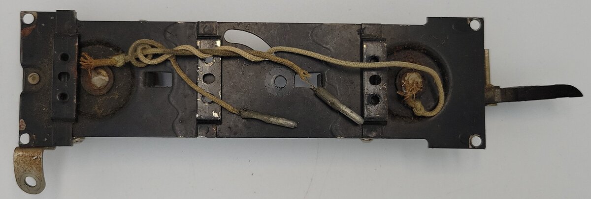 American Flyer TC-300 S Tender Frame w/Lever Switch Access Hole & Link Coupler