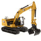 DieCast Masters 85657 1:50 Caterpillar 323 Hydraulic Excavator w/ New Work Tools