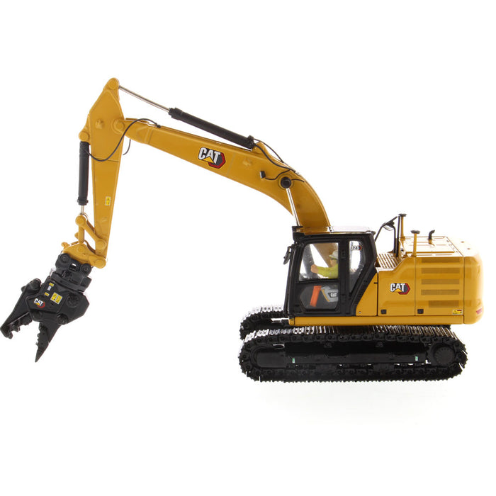 DieCast Masters 85657 1:50 Caterpillar 323 Hydraulic Excavator w/ New Work Tools