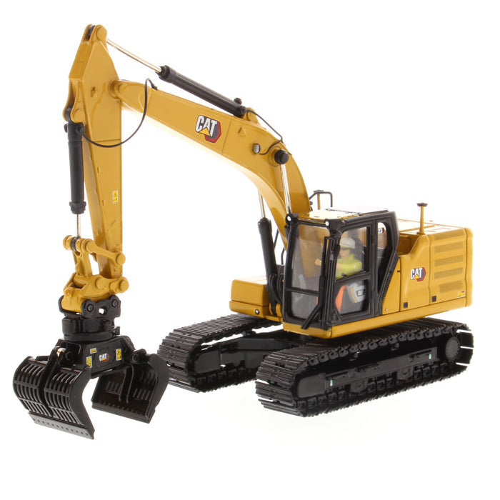 DieCast Masters 85657 1:50 Caterpillar 323 Hydraulic Excavator w/ New Work Tools