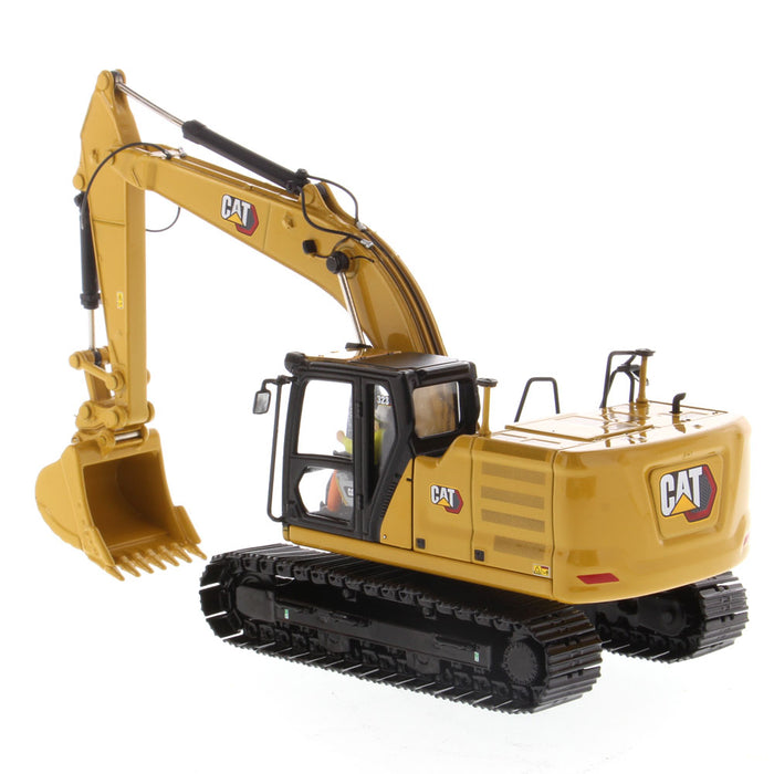 DieCast Masters 85657 1:50 Caterpillar 323 Hydraulic Excavator w/ New Work Tools