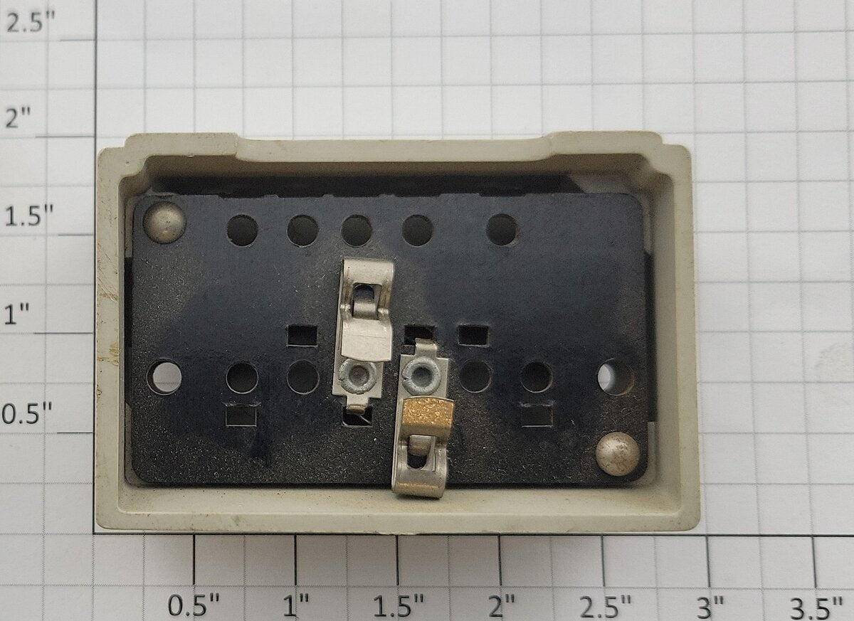 American Flyer XA10961-PW S Scale 770 Platform Control Button White