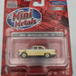 Classic Metal Works 30600 HO Mini Metals Yellow/White 1955 Ford Sedan Taxi