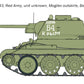 Italeri 7078 1:72 T-34/761943 Russian Military Tank Model Kit