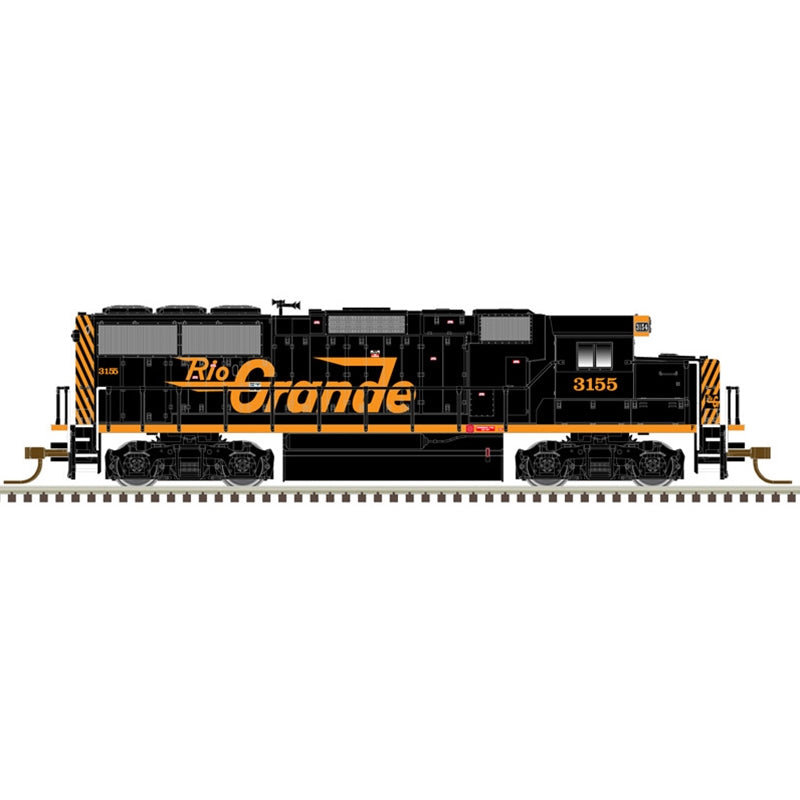 Atlas 40004922 N Rio Grande GP60 Diesel Locomotive with DCC & Sound #3156