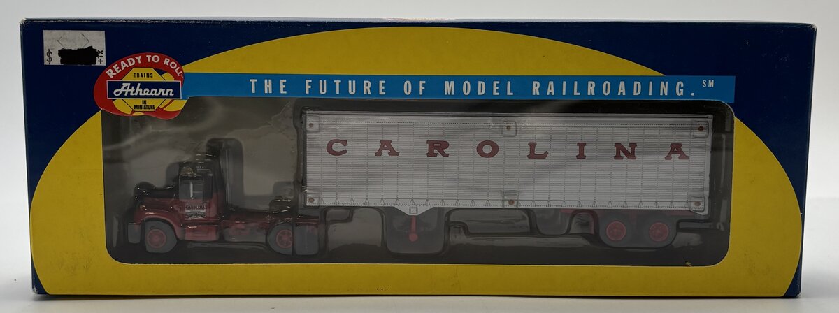 Athearn 93182 HO Scale Carolina Mack B Tractor With 40' Trailer Ready To Roll