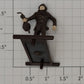 Lionel 3357-18 O Gauge Brown Hobo Figure with Painted Face and Hands