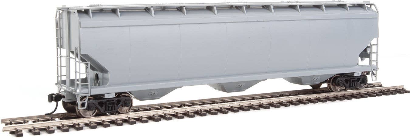Walthers 910-7600 HO Undecorated 60' NSC 5150 3-Bay Covered Hopper Ready to Run