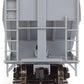 Walthers 910-7600 HO Undecorated 60' NSC 5150 3-Bay Covered Hopper Ready to Run