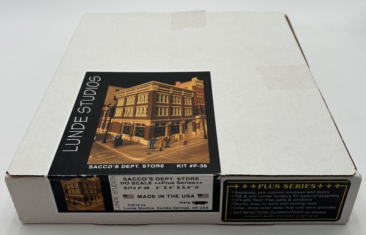 Lunde Studios 36 HO Saccos Department Store Building Kit