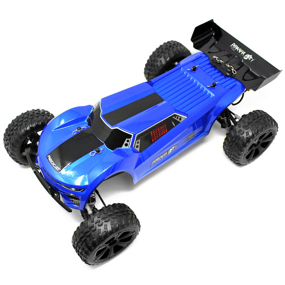 Redcat Racing PIRANHA-TR10 1:10 Blue Piranha TR10 2WD Truggy Ready-To-Run