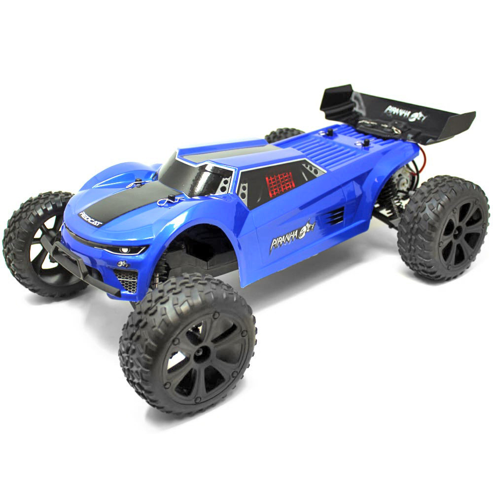 Redcat Racing PIRANHA-TR10 1:10 Blue Piranha TR10 2WD Truggy Ready-To-Run