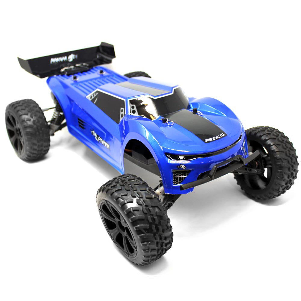 Redcat Racing PIRANHA-TR10 1:10 Blue Piranha TR10 2WD Truggy Ready-To-Run