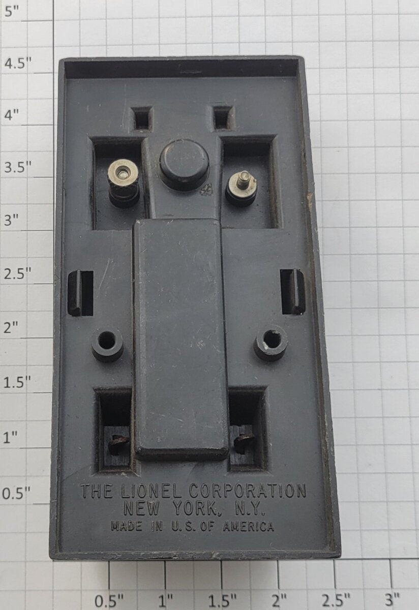 Lionel 0147 O Gauge Black Button Whistle Switch Controller