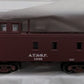 Athearn 14467 N Scale Santa Fe 30' Wood Side 3-Window Caboose #1338