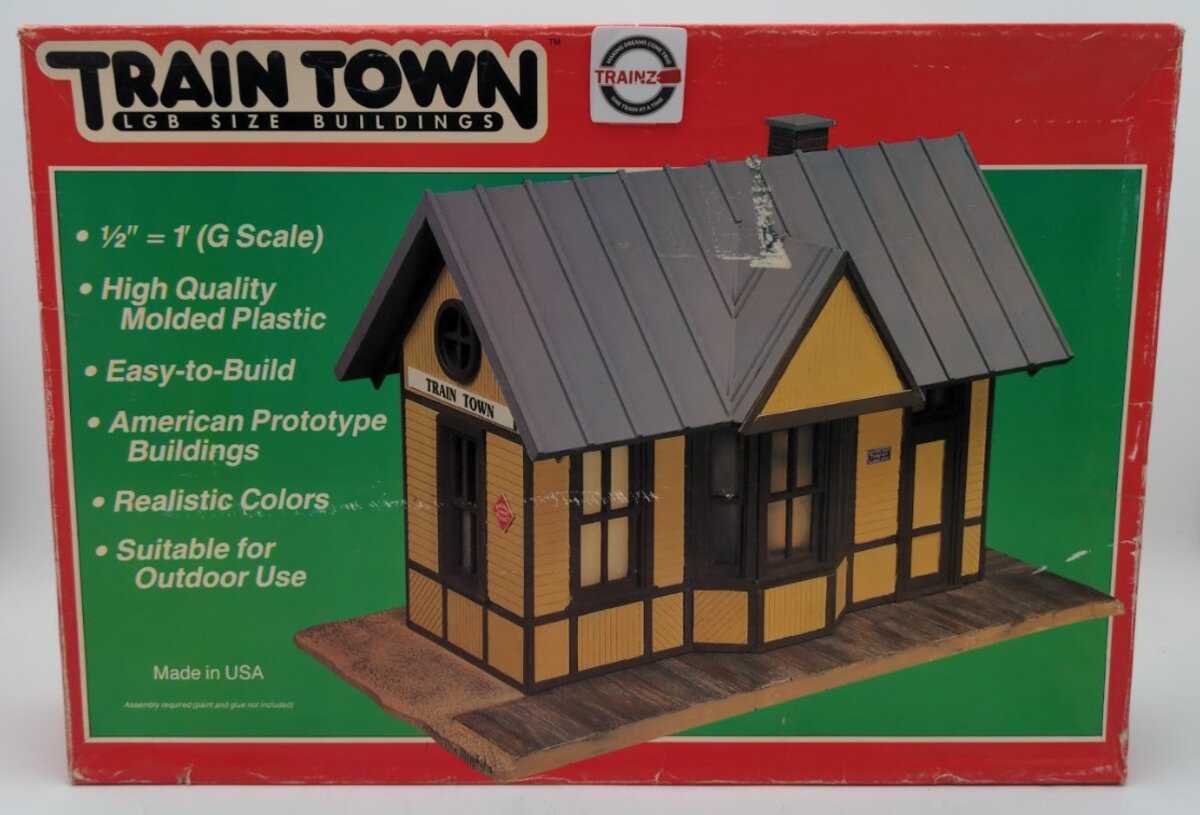 Train Town 928-101 G Scale LGB Size Buildings Depot Building Plastic Kit