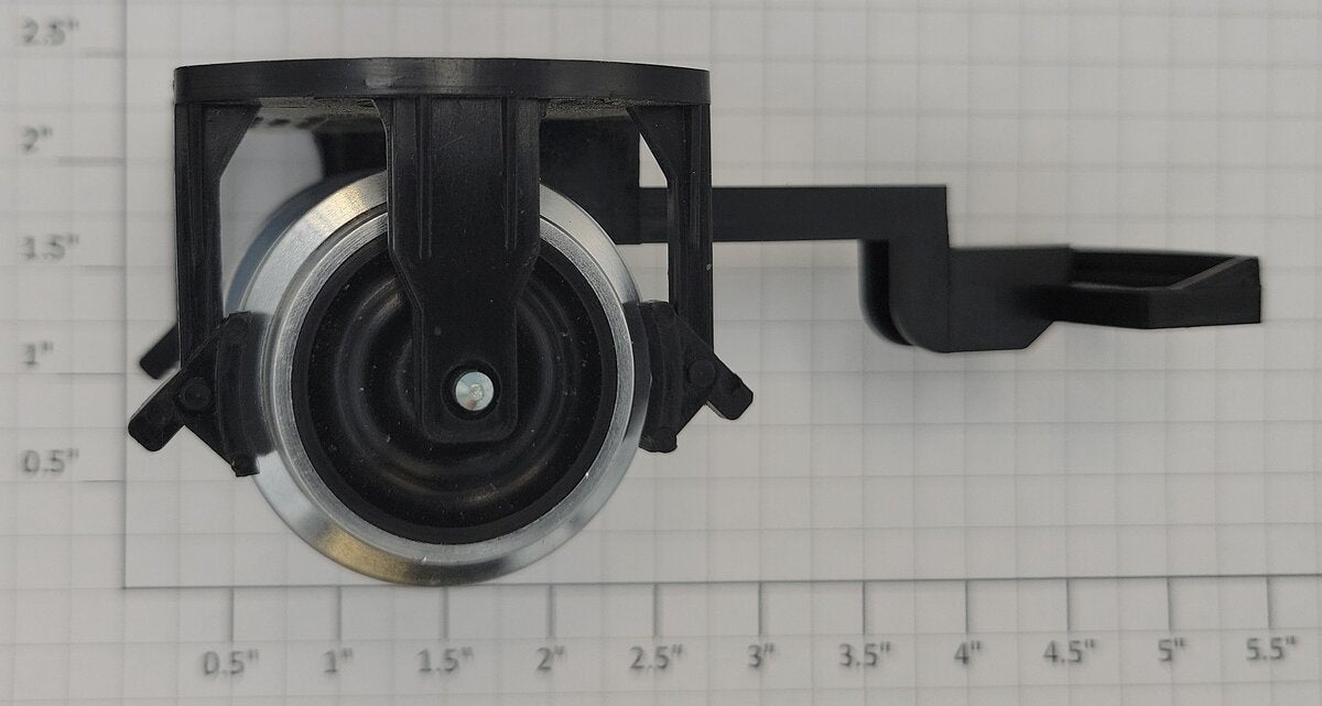 LGB 67302 G Gauge 2 Metal Wheel Truck Support Bogie w/ Molded Coupling Loop