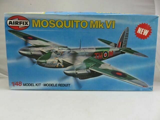 Airfix Products 07100-0 1:48 Mosquito Mk VI Military Aircraft Plane Model Kit