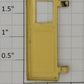 Lionel 418-4 Standard Gauge Yellow Left Hand Small Car Door