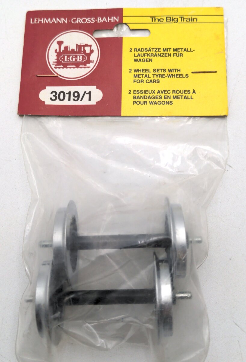 LGB 3019/1 Metal Wheel Set/Pair