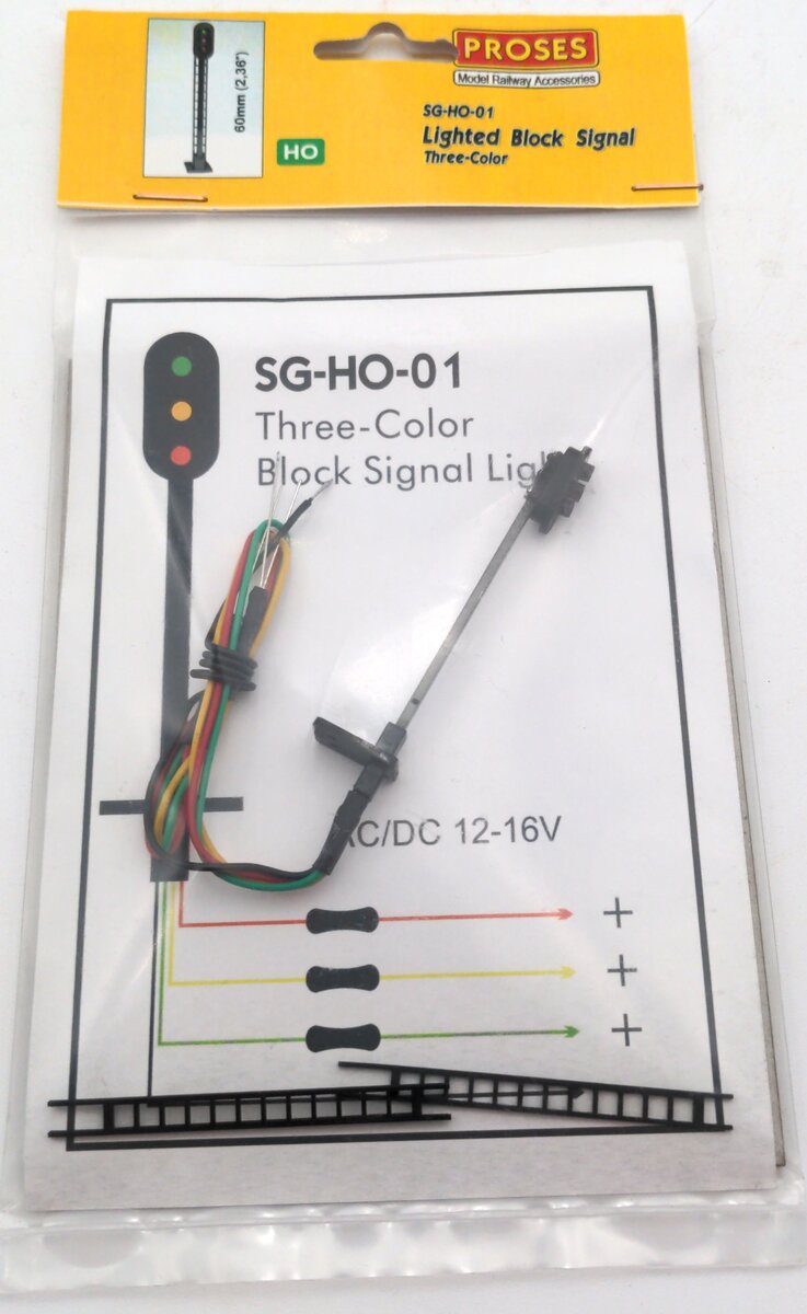 Bachmann 39115 HO Three-Color Lighted Signal